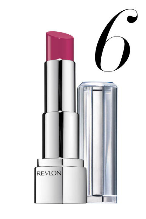 <p><strong>Revlon</strong> Ultra HD Lipstick in Iris, $8, <a href="http://www.target.com/p/revlon-ultra-hd-lipstick/-/A-16200512?ref=tgt_adv_XSG10001&AFID=google_pla_df&LNM=16200512&CPNG=Health+Beauty&kpid=16200512&LID=17pgs&ci_src=17588969&ci_sku=16200512&kpid=16200512&gclid=CO2a9vS12MMCFcFr7AodnjQABw">target.com</a>.</p>