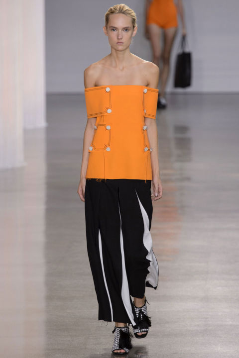Creative director Danielle Sherman headed into spring at Edun with an admittedly tough brief — recent reports have made much about how the company has sustained losses over the past few years in a row. But Sherman focused on what she could do, which is to offer the globally-minded customer who wants something more than hippie-hemp fare well, more than hippie-hemp fare.