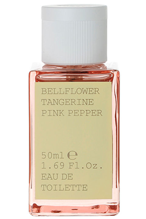 Smells like pink candy, but of the natural, Whole Foods variety (read: significantly less sugary, which is always better).Korres Bellflower Tangerine Pink Pepper, $38.50, korresusa.com.