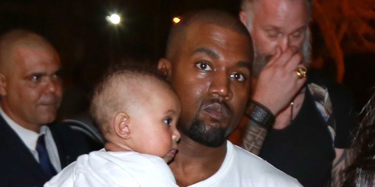 See Saint West&rsquo;s First Public Photo - New Saint West Photo