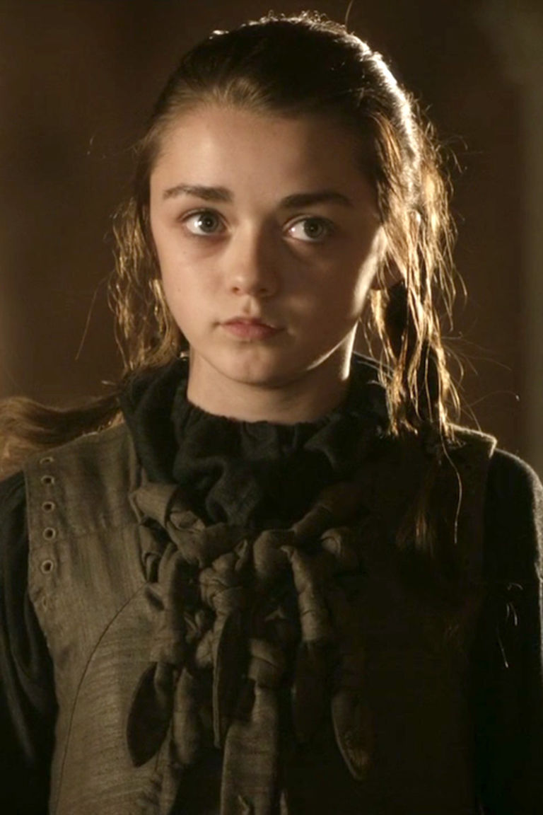 game of thrones arya actor age