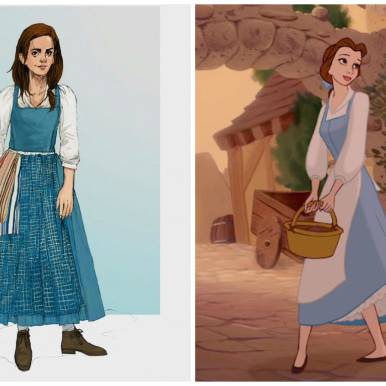 Emma Watson's Beauty and the Beast Costume