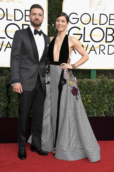 Justin Timberlake and Jessica Biel
