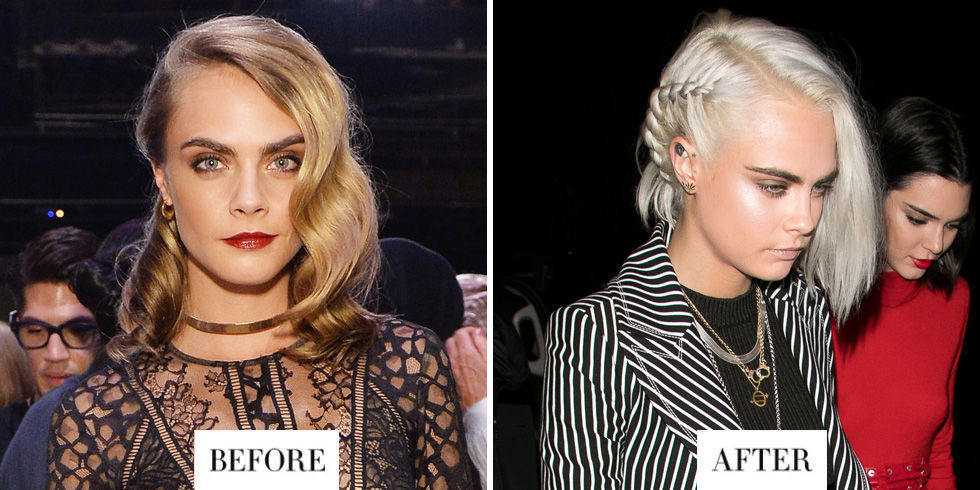 When:&nbsp;March 4, 2017 What:&nbsp;Platinum hair Why we love it:&nbsp;Cara Delevingne stepped out in Paris with a new look—super platinum hair. This look is as edgy and brilliant as Cara Delevingne herself and totally perfect for the model/actress.&nbsp; 