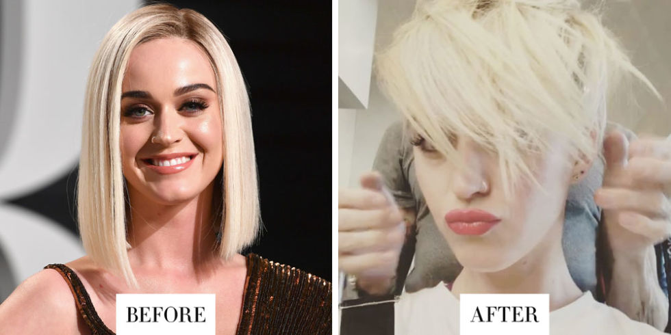 When:&nbsp;March 2, 2017 What:&nbsp;The Miley Cyrus Why we love it:&nbsp;If you're looking to make a major hair change in Hollywood, you go to Chris McMillan. The scissor-happy stylist is the man behind The Rachel™ and Miley Cyrus's career-changing platinum pixie cut, and he just recreated the style on none other than Katy Perry. This is the latest in a series of drastic hair changes for Perry, following her initial shoulder-length chop and blonde transition. An old adage&nbsp;says that a woman who changes her hair is about to change her life. Perry captioned the Instagram: 'I WASNT READY TILL NOW,' definitely seeming to signify that with a new album on the way and a change in her relationship status—she was ready for a change in her hairstyle as well.&nbsp; 