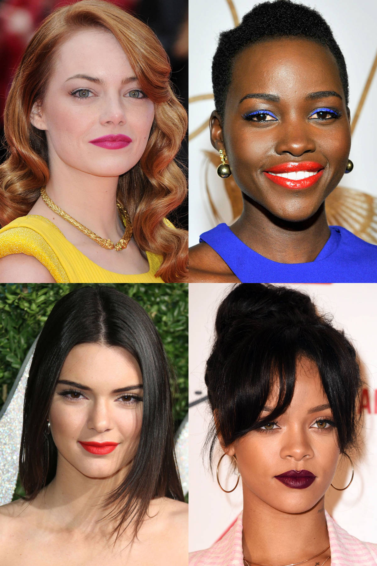 Best Celebrity Lipsticks of 2014 Best Celebrity Red Carpet Makeup 2014