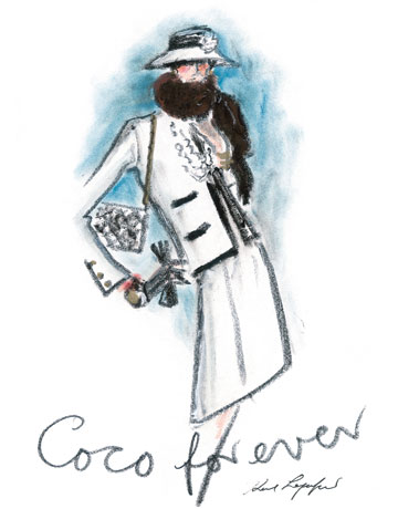 fashion illustration karl lagerfeld coco chanel story illustrations of coco chanel by fashion illustration karl lagerfeld coco chanel story illustrations of coco chanel by