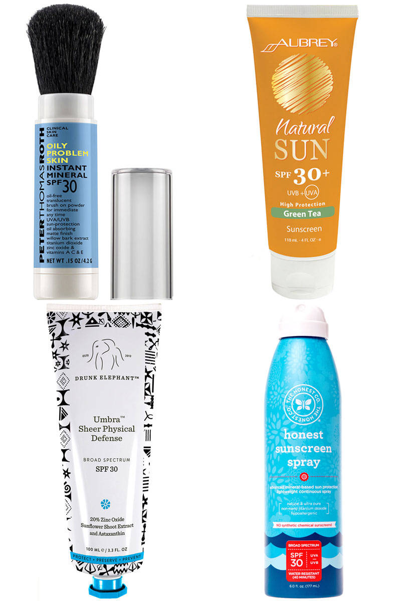 Natural Sunscreens Sunscreen Products