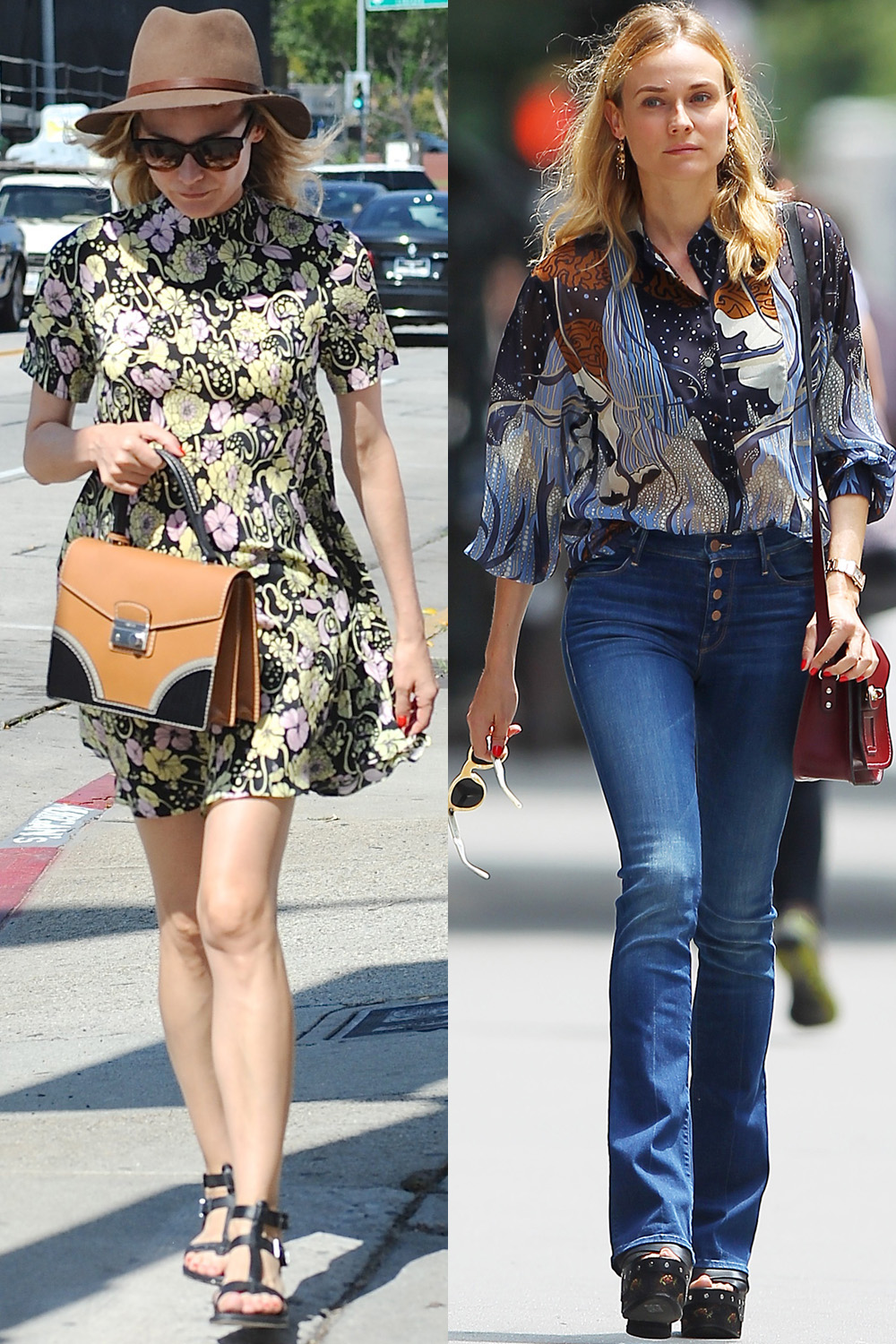 Celebrity Street Style in L.A. and New York - The Best Celebrity Street ...