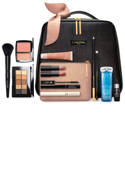 An entirely new beauty arsenal (seriously—it's 11 full-size products) wrapped up in a chic black case and tied off with a pink bow. What's not to love? Lancôme Le Parisian Holiday Case Paris en Rôse 2016 - Sparkling Plums, $59.50, lancome-usa.com